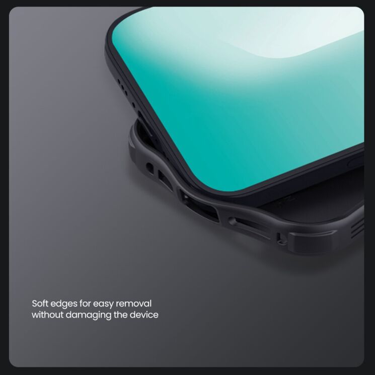 Захисний чохол NILLKIN CamShield Pro (with MagSafe Support) для Apple iPhone 17 Pro Max - Black: фото 10 з 18