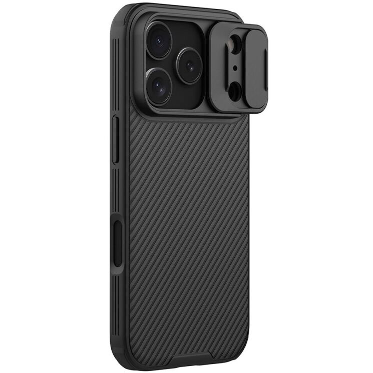 Захисний чохол NILLKIN CamShield Pro (with MagSafe Support) для Apple iPhone 17 Pro Max - Black: фото 2 з 18