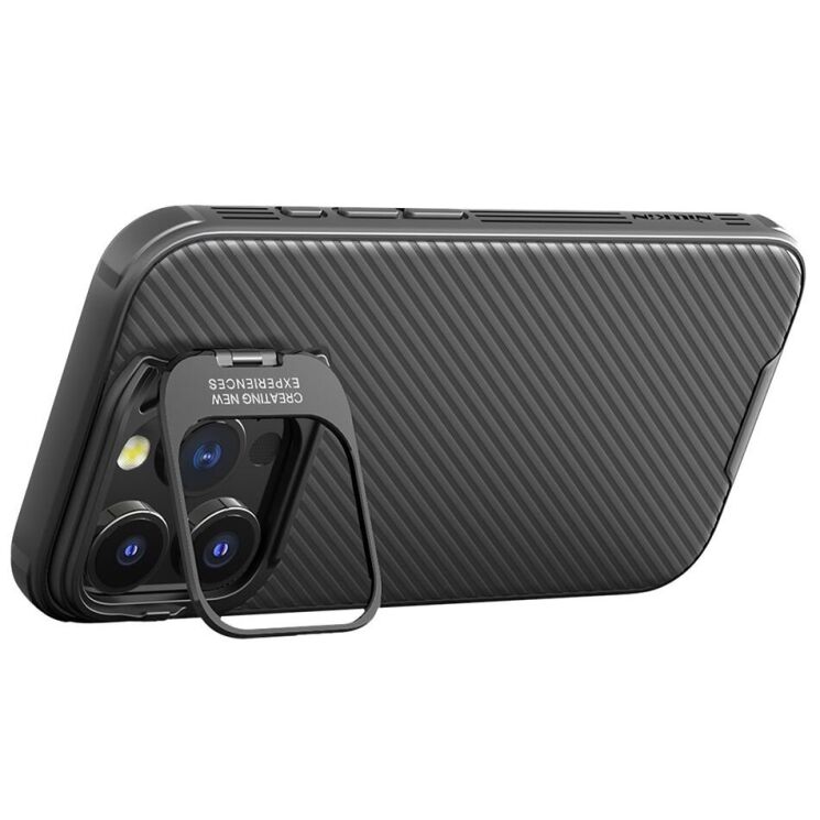 Защитный чехол NILLKIN CamShield Prop Magnetic (Precise Cut-out) для Apple iPhone 16 Pro Max - Black: фото 4 из 16