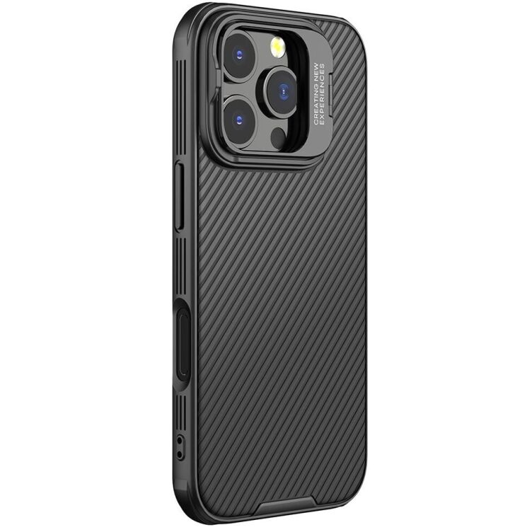 Защитный чехол NILLKIN CamShield Prop Magnetic (Precise Cut-out) для Apple iPhone 16 Pro Max - Black: фото 2 из 16