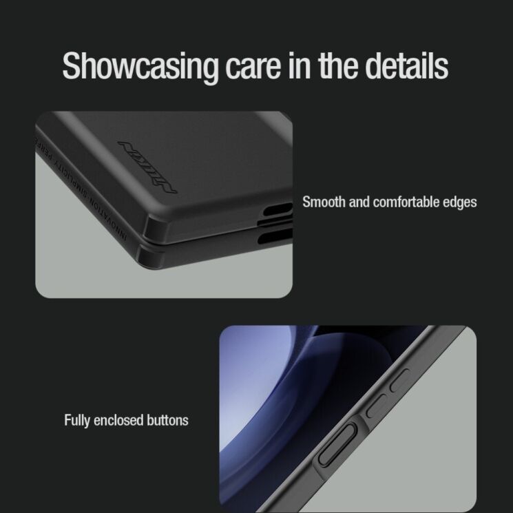 Захисний чохол NILLKIN Flex Pure Fold (S Pen) для Samsung Galaxy Fold 6 - Black: фото 14 з 18