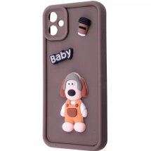 Защитный чехол Pretty Things Case для Samsung Galaxy A06 (A065) - Brown / Baby: фото 1 из 7