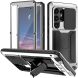 Защитный чехол R-JUST Armadillo для Samsung Galaxy S24 Ultra (S928) - Silver (343389S). Фото 1 из 7