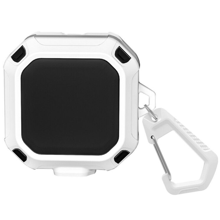 Защитный чехол Reframe Armor Style для Samsung Galaxy Buds 4 / Buds 4 Pro - Black / White: фото 1 из 6