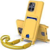 Захисний чохол Reframe Silicone Holder для Motorola Edge 60 Neo / Edge 50 Neo - Yellow: фото 1 з 8