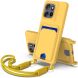 Защитный чехол Reframe Silicone Holder для Motorola Edge 60 Neo / Edge 50 Neo - Yellow (401709Y). Фото 1 из 8