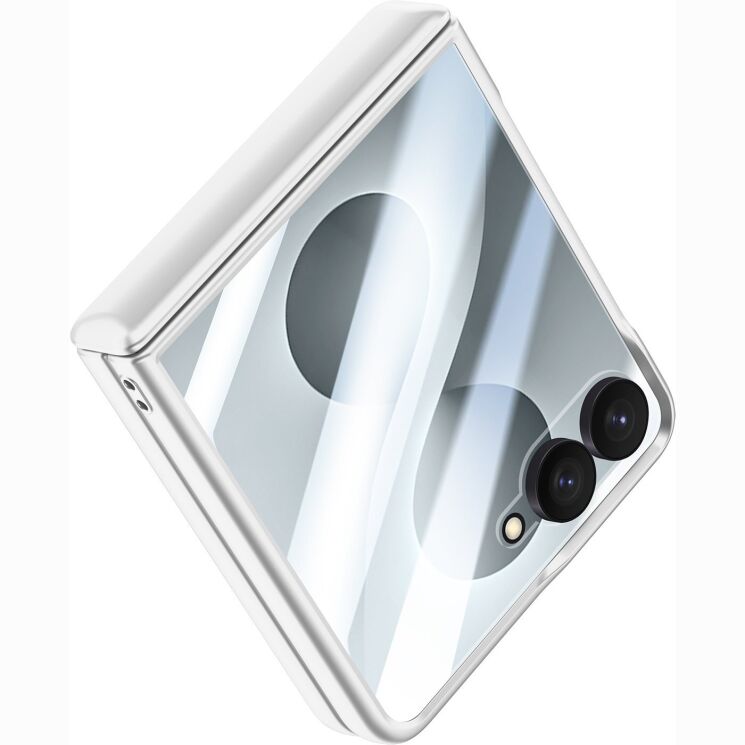 Защитный чехол Reframe Slim Clear Case для Samsung Galaxy Flip 8 - Silver (423519S) Защитный чехол Reframe Slim Clear Case для Samsung Galaxy Flip 8 - Silver: фото 3 из 9