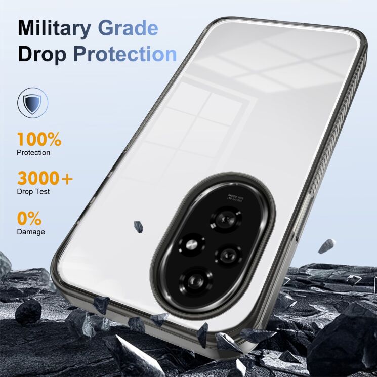 Захисний чохол Reframe Space Case для Honor 200 - Black: фото 7 з 7