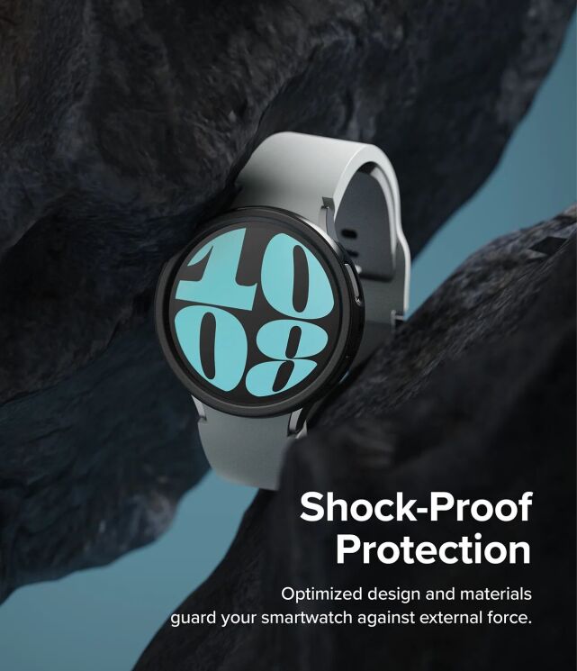 Захисний чохол RINGKE Air Sports для Samsung Galaxy Watch 6 (44mm) - Black: фото 7 з 12