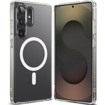 Защитный чехол Ringke Fusion Magnetic для Samsung Galaxy S25 Ultra (S938) 8800274968943 - Matte Clear: фото 1 из 17