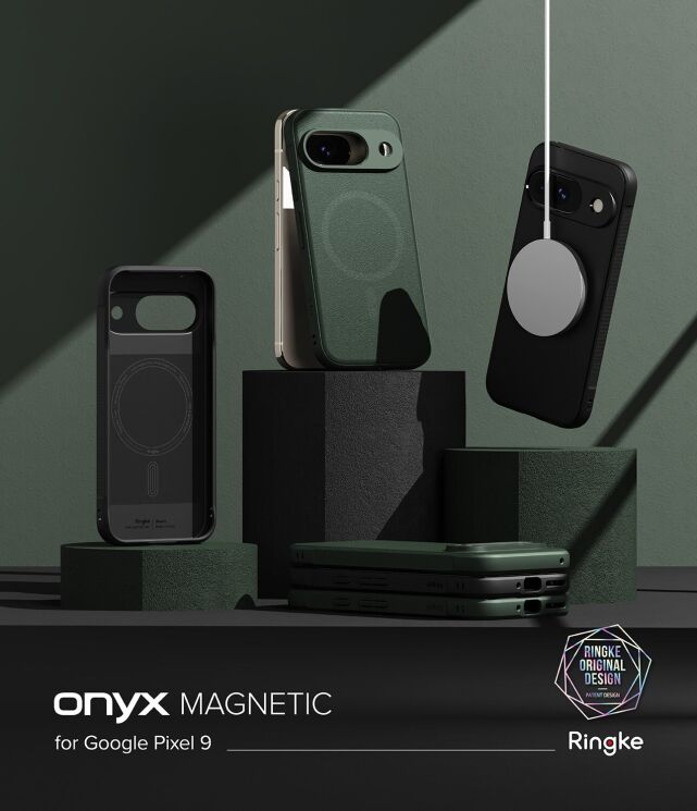 Защитный чехол Ringke Onyx Magnetic (FP) для Google Pixel 9 (8809961789342) - Black: фото 2 из 16