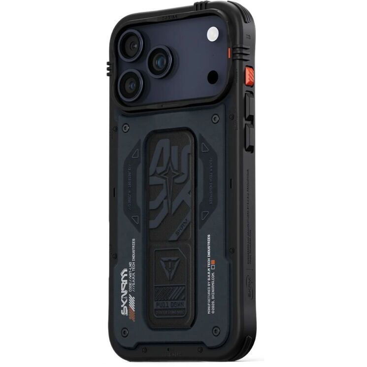 Захисний чохол SKINARMA AEGIS Mag-Charge для iPhone 17 Pro (SK-2025IPP6.3-AEGIS-BLU) - Navy: фото 3 з 5