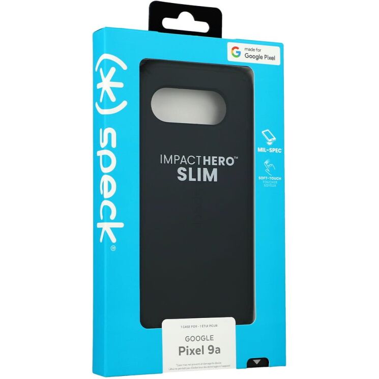 Захисний чохол Speck Impact Hero Slim для Google Pixel 9a (150852-1041) - Black: фото 6 з 6