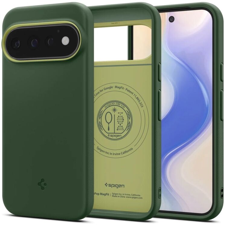 Захисний чохол Spigen Nano Pop (MagFit) для Google Pixel 11 Pro (ACS11436) - Green: фото 2 з 13