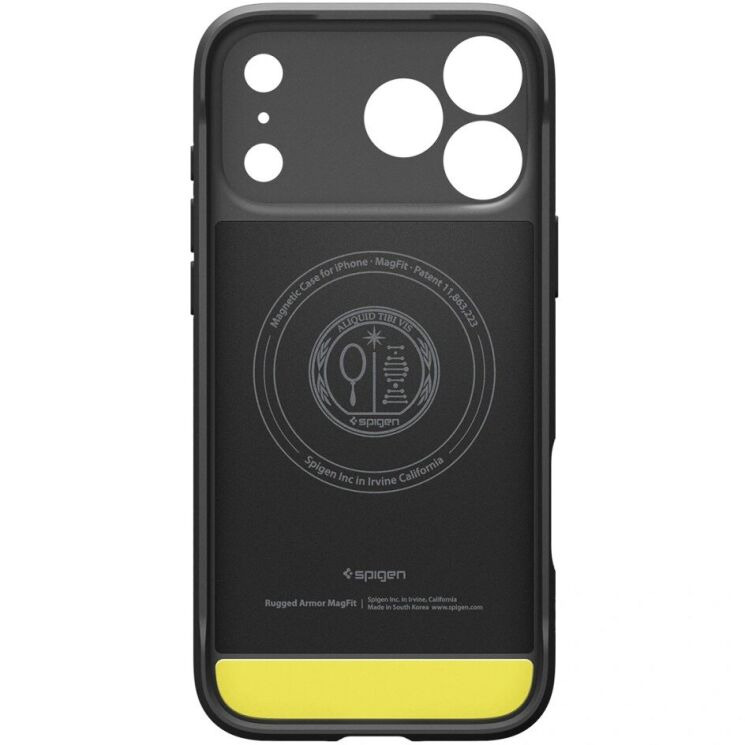 Защитный чехол Spigen Rugged Armor (MagFit) для iPhone 18 Pro Max (ACS12109) - Matte Black (440304MB) Защитный чехол Spigen Rugged Armor (MagFit) для iPhone 18 Pro Max (ACS12109) - Matte Black: фото 4 из 10