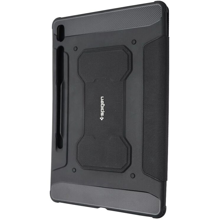 Защитный чехол Spigen (SGP) Core Armor (FT) для Samsung Galaxy Tab S7 FE (T730/T736) - Black: фото 2 из 3