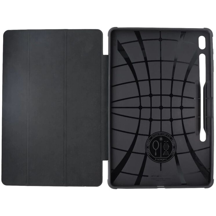 Защитный чехол Spigen (SGP) Core Armor (FT) для Samsung Galaxy Tab S7 FE (T730/T736) - Black: фото 3 из 3