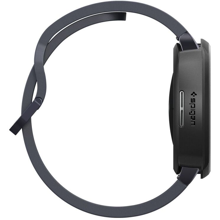 Защитный чехол Spigen (SGP) Liquid Air Case для Samsung Galaxy Watch 7 (44mm) - Matte Black: фото 9 из 15