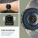 Защитный чехол Spigen (SGP) Liquid Air Case для Samsung Galaxy Watch 7 (44mm) - Matte Black (358212B). Фото 11 из 15