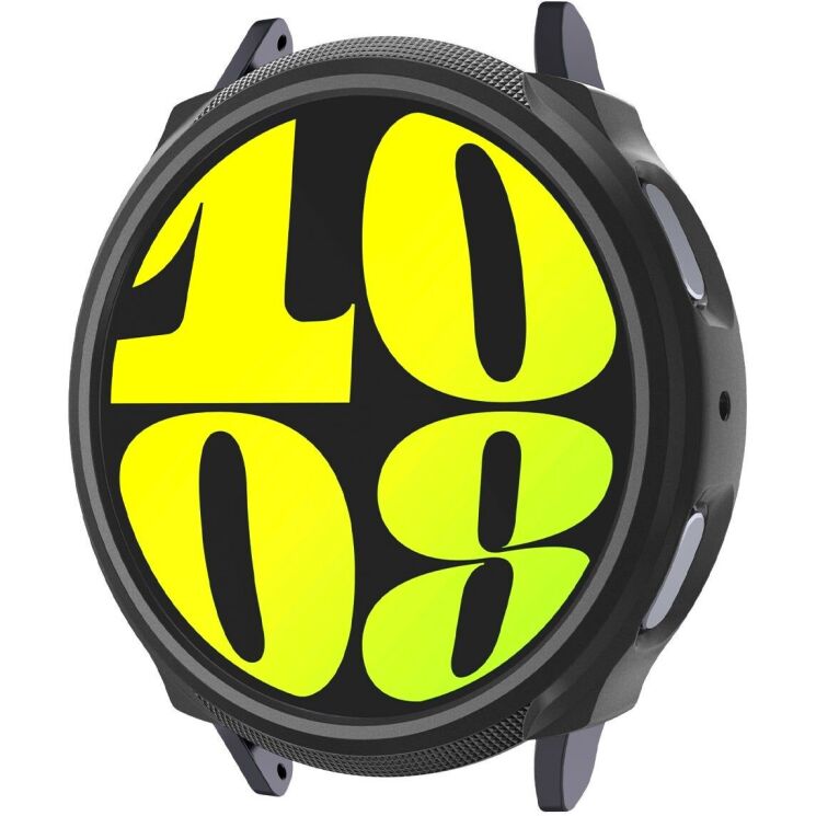 Защитный чехол Spigen (SGP) Liquid Air Case для Samsung Galaxy Watch 7 (44mm) - Matte Black: фото 2 из 15