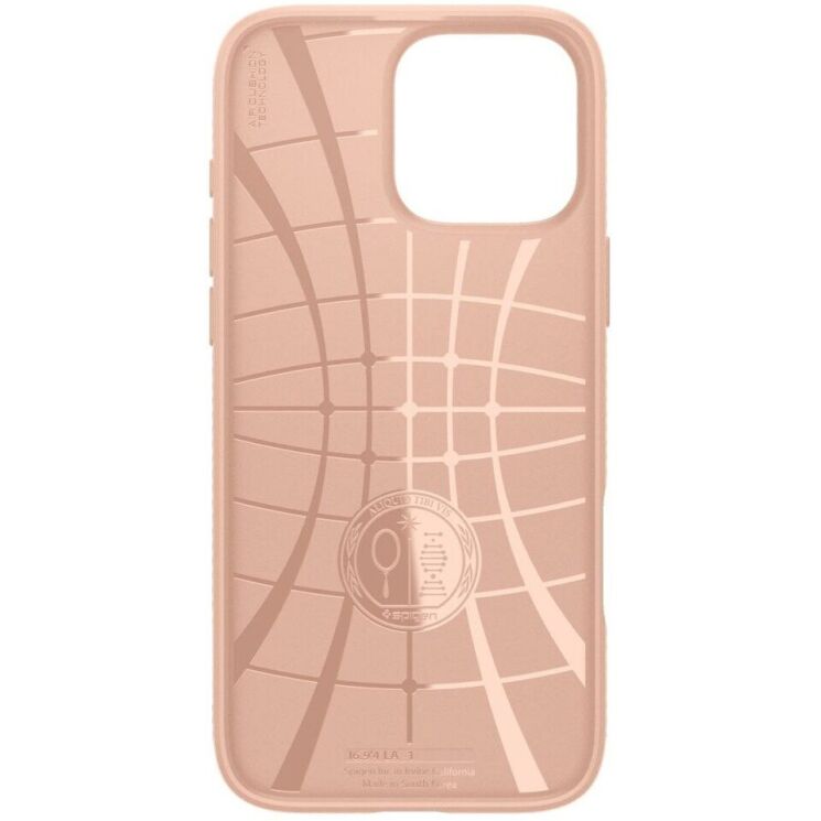 Защитный чехол Spigen (SGP) Liquid Air для Apple iPhone 16 Pro (ACS08692) - Rose Titanium: фото 4 из 13