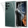 Захисний чохол Spigen (SGP) Liquid Crystal Glitter для Samsung Galaxy S22 Ultra (S908) - Crystal Quartz (289964C)