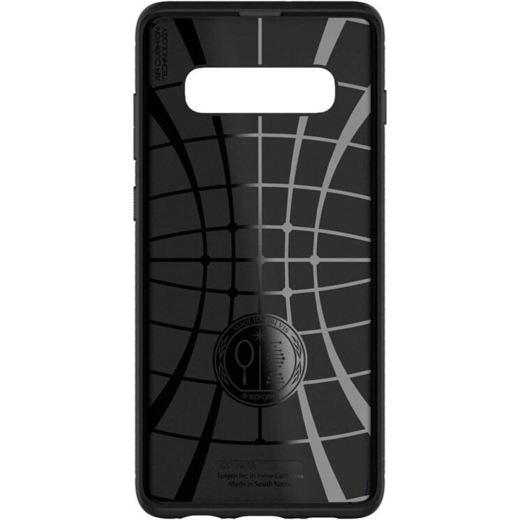 Защитный чехол Spigen (SGP) Rugged Armor для Samsung Galaxy S10 (G973) - Matte Black: фото 6 из 15
