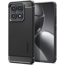 Защитный чехол Spigen (SGP) Rugged Armor для Xiaomi 14T (ACS08857) - Matte Black: фото 1 из 15