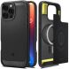 Защитный чехол Spigen (SGP) Rugged Armor (MagFit) для Apple iPhone 16 Pro (ACS08115) - Matte Black (366279B). Фото 1 из 13