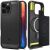 Защитный чехол Spigen (SGP) Rugged Armor (MagFit) для Apple iPhone 16 Pro (ACS08115) - Matte Black: фото 1 из 13