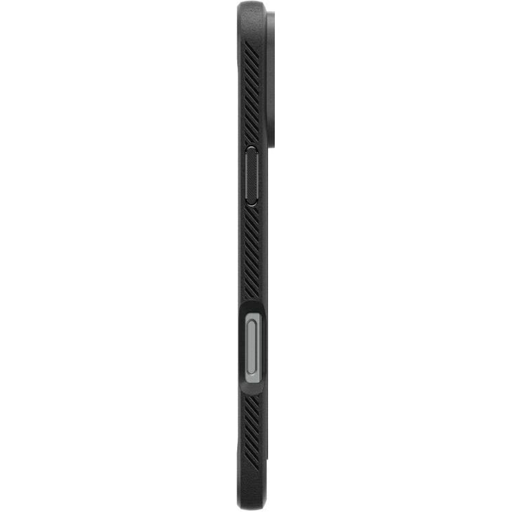 Защитный чехол Spigen (SGP) Rugged Armor (MagFit) для Apple iPhone 16 Pro (ACS08115) - Matte Black: фото 7 из 13
