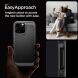 Защитный чехол Spigen (SGP) Rugged Armor (MagFit) для Apple iPhone 16 Pro (ACS08115) - Matte Black (366279B). Фото 12 из 13