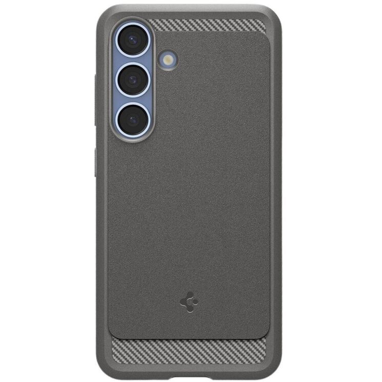 Захисний чохол Spigen (SGP) Rugged Armor (MagFit) для Samsung Galaxy S25 (S931) ACS08999 - Matte Grey: фото 2 з 19