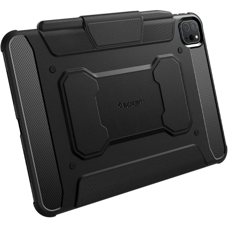 Защитный чехол Spigen (SGP) Rugged Armor Pro для Apple iPad Pro 11 (2024) - Black: фото 4 из 17