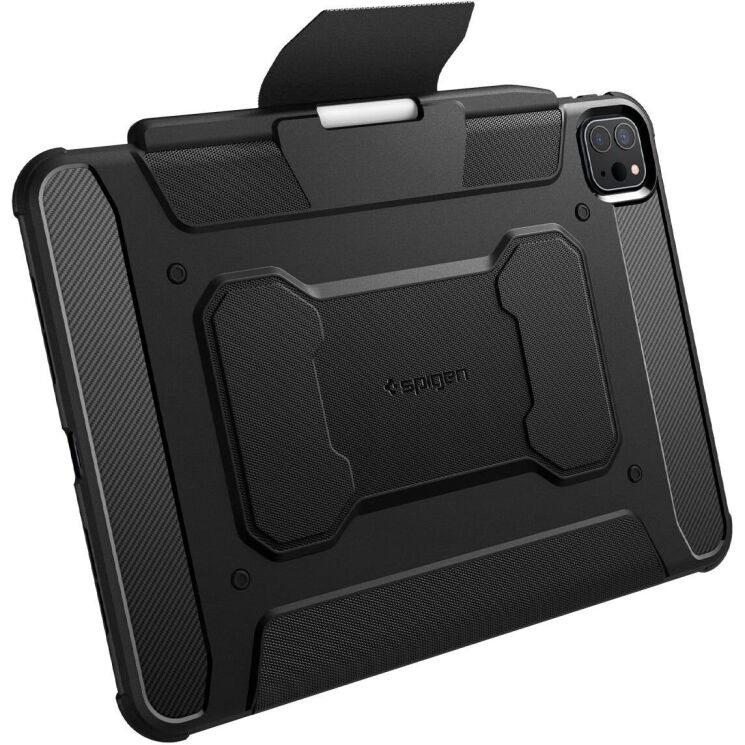 Защитный чехол Spigen (SGP) Rugged Armor Pro для Apple iPad Pro 11 (2024) - Black: фото 5 из 17
