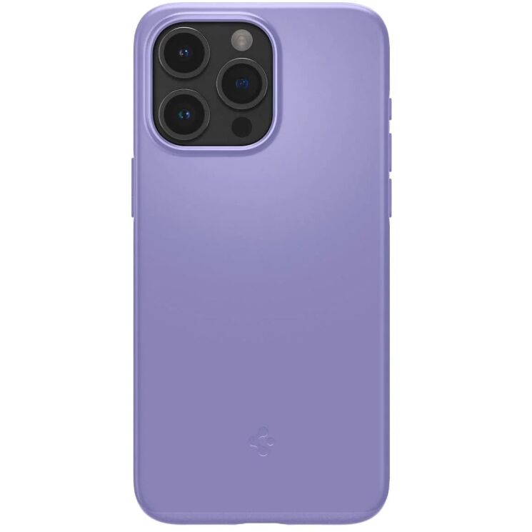 Защитный чехол Spigen (SGP) Thin Fit для Apple iPhone 15 Pro Max - Iris Purple: фото 2 из 12