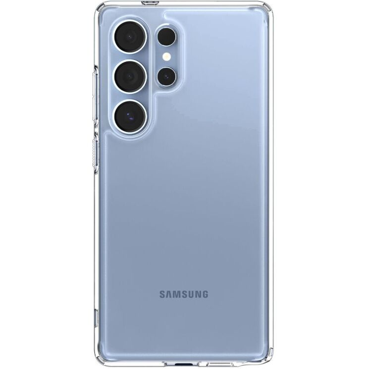 Защитный чехол Spigen (SGP) Ultra Hybrid для Samsung Galaxy S25 Ultra (S938) ACS08961 - Crystal Clear: фото 2 из 16