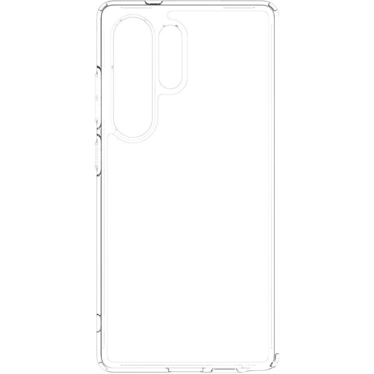 Защитный чехол Spigen (SGP) Ultra Hybrid для Samsung Galaxy S25 Ultra (S938) ACS08961 - Crystal Clear: фото 6 из 16