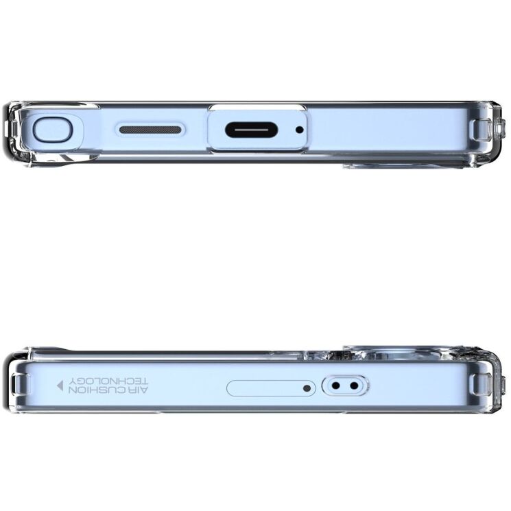 Защитный чехол Spigen (SGP) Ultra Hybrid для Samsung Galaxy S25 Ultra (S938) ACS08961 - Crystal Clear: фото 10 из 16