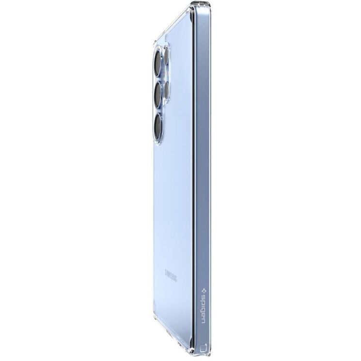 Защитный чехол Spigen (SGP) Ultra Hybrid для Samsung Galaxy S25 Ultra (S938) ACS08961 - Crystal Clear: фото 8 из 16