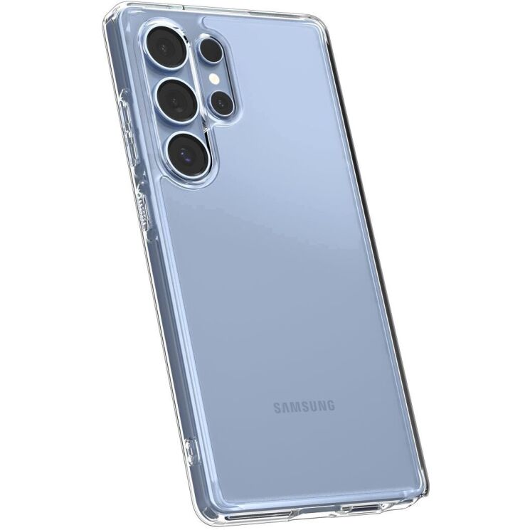 Защитный чехол Spigen (SGP) Ultra Hybrid для Samsung Galaxy S25 Ultra (S938) ACS08961 - Crystal Clear: фото 3 из 16