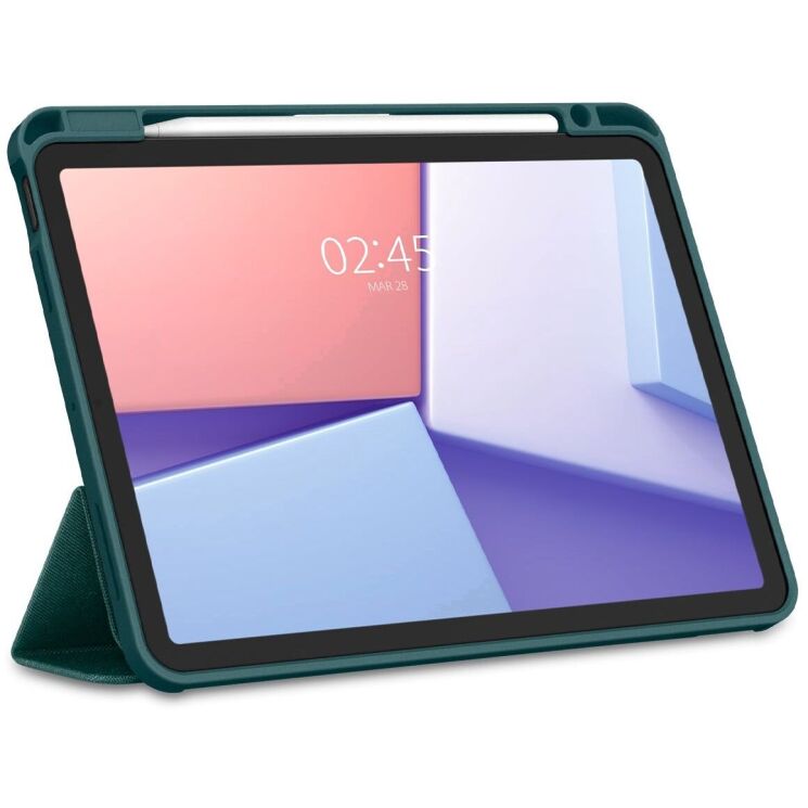 Защитный чехол Spigen (SGP) Urban Fit для Apple iPad Air 11 M3/M2 (2025/2024) / Air 4 / 5 10.9 (2020/2022) ACS07755 - Midnight Green: фото 6 из 17