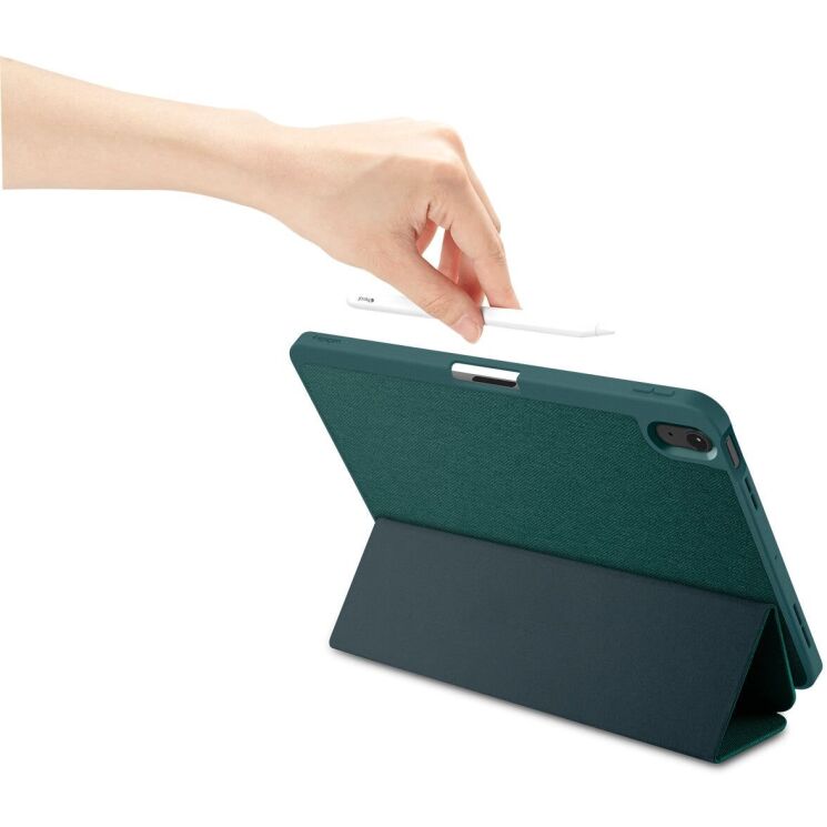 Защитный чехол Spigen (SGP) Urban Fit для Apple iPad Air 11 M3/M2 (2025/2024) / Air 4 / 5 10.9 (2020/2022) ACS07755 - Midnight Green: фото 8 из 17
