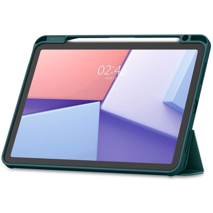 Защитный чехол Spigen (SGP) Urban Fit для Apple iPad Air 11 M3/M2 (2025/2024) / Air 4 / 5 10.9 (2020/2022) ACS07755 - Midnight Green: фото 5 из 17