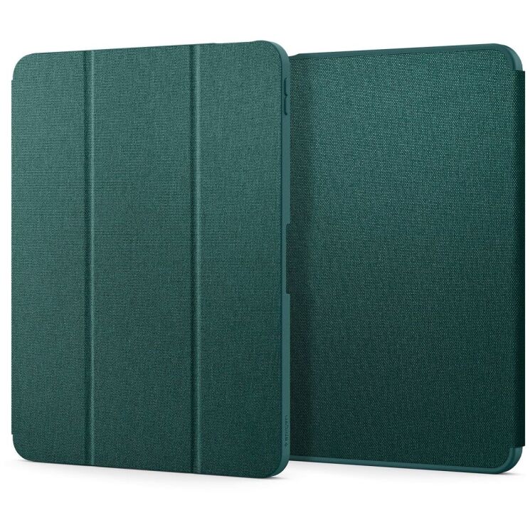 Защитный чехол Spigen (SGP) Urban Fit для Apple iPad Air 11 M3/M2 (2025/2024) / Air 4 / 5 10.9 (2020/2022) ACS07755 - Midnight Green: фото 2 из 17