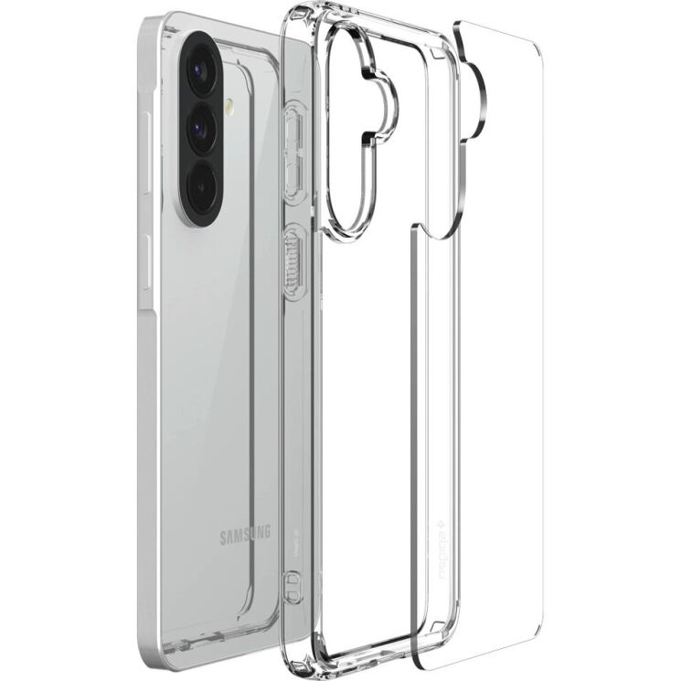 Защитный чехол Spigen Ultra Hybrid для Samsung Galaxy A57 (A576) ACS11123 - Crystal Clear: фото 6 из 13