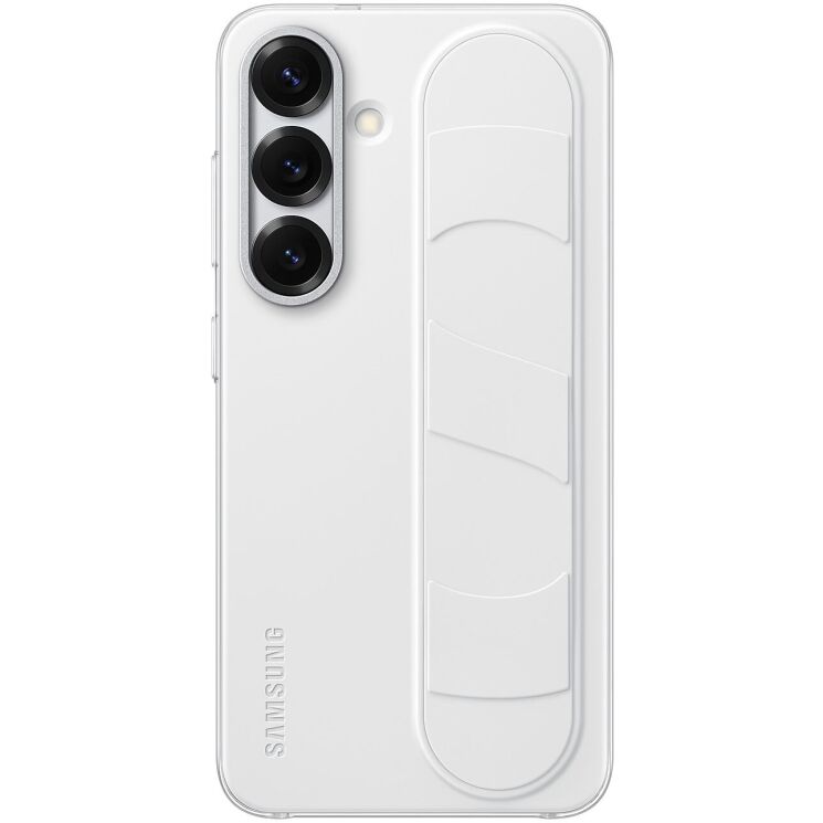 Защитный чехол Standing Grip для Samsung Galaxy S25 (S931) EF-GS931CWEGWW - White: фото 1 из 5