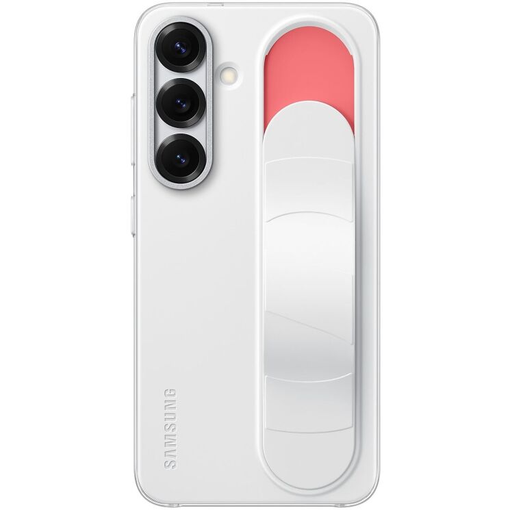 Защитный чехол Standing Grip для Samsung Galaxy S25 (S931) EF-GS931CWEGWW - White: фото 2 из 5