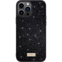 Защитный чехол SULADA Dazzling Glittery для Apple iPhone 16 Pro - Black: фото 1 из 8