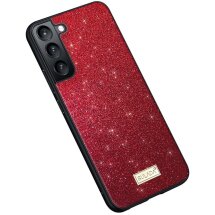 Защитный чехол SULADA Dazzling Glittery для Samsung Galaxy S25 (S931) - Red: фото 1 из 6